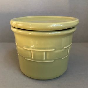 Longaberger Ceramic Pottery With Lid
